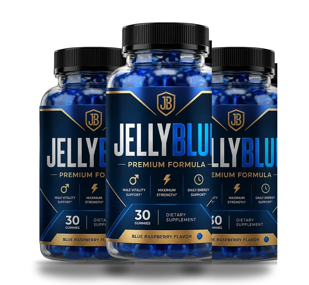 Three-bottle JellyBlue pack